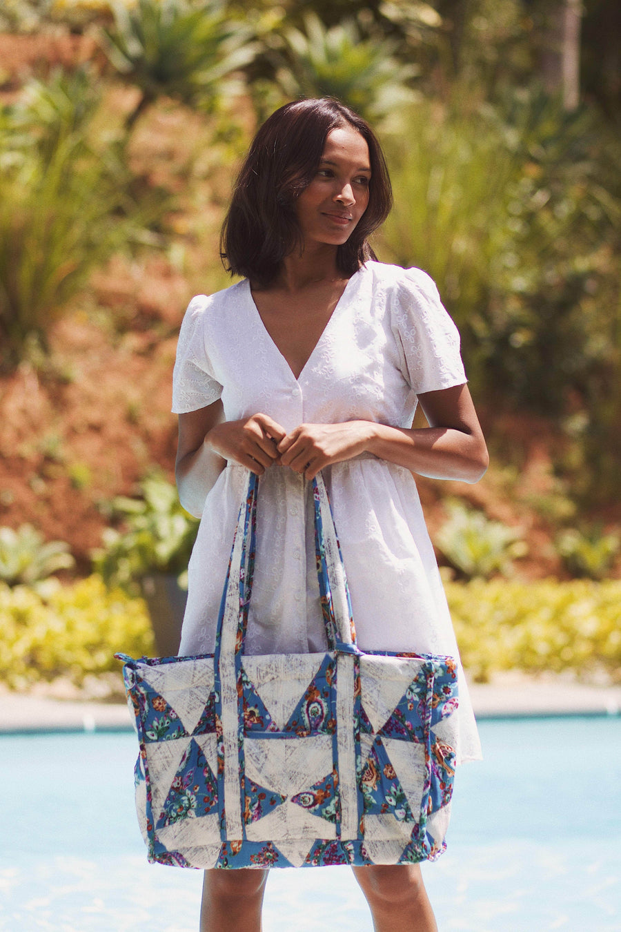Cabas Saturday avec pochette
