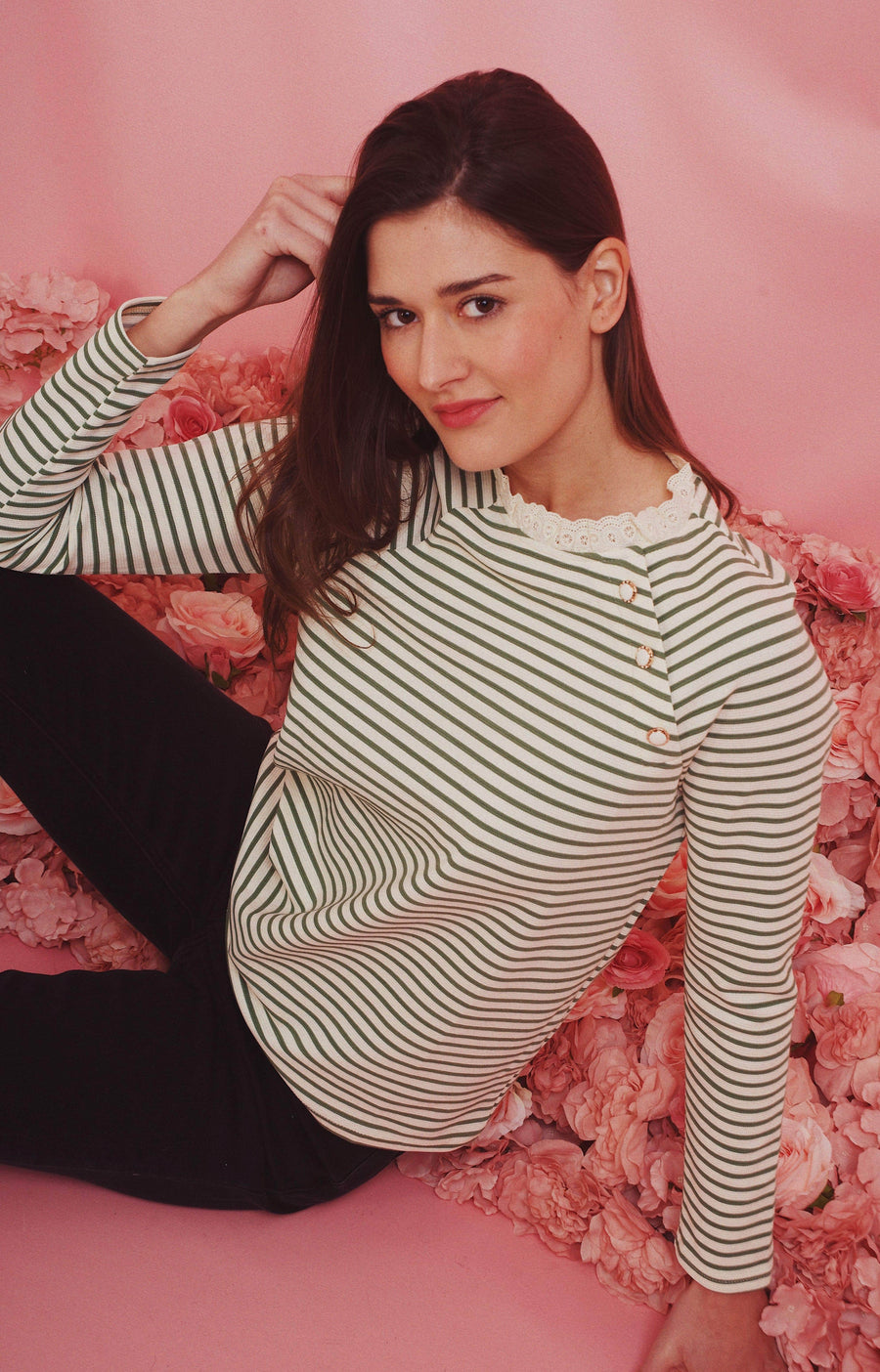 Hopper sailor top