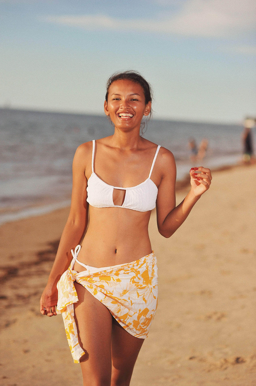 Pareo Vendi court jaune
