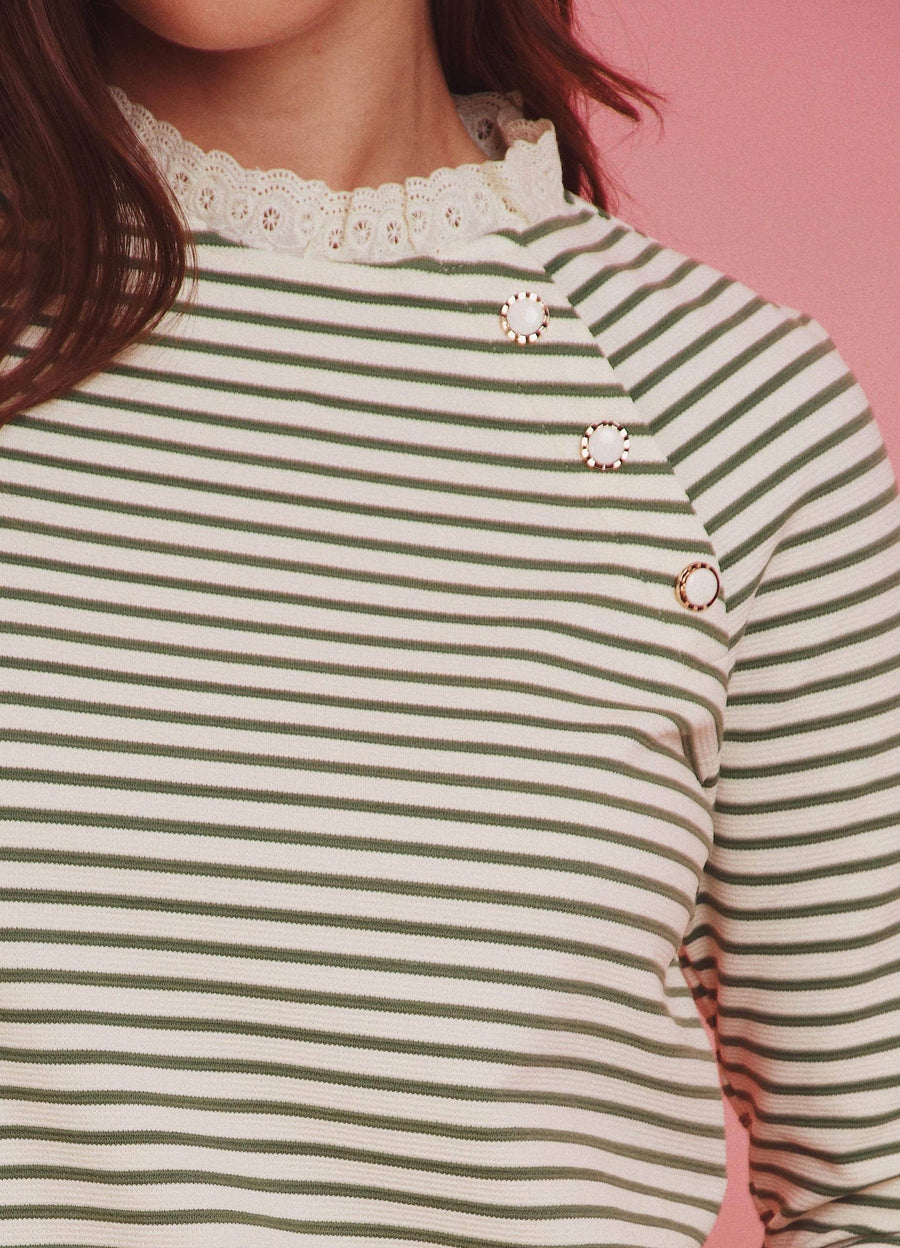 Hopper sailor top